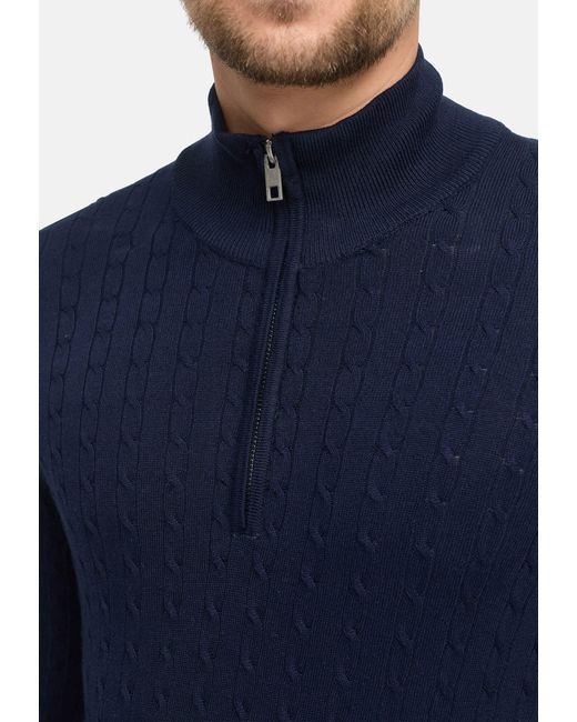 JEFF Pullover Camden in Blue für Herren