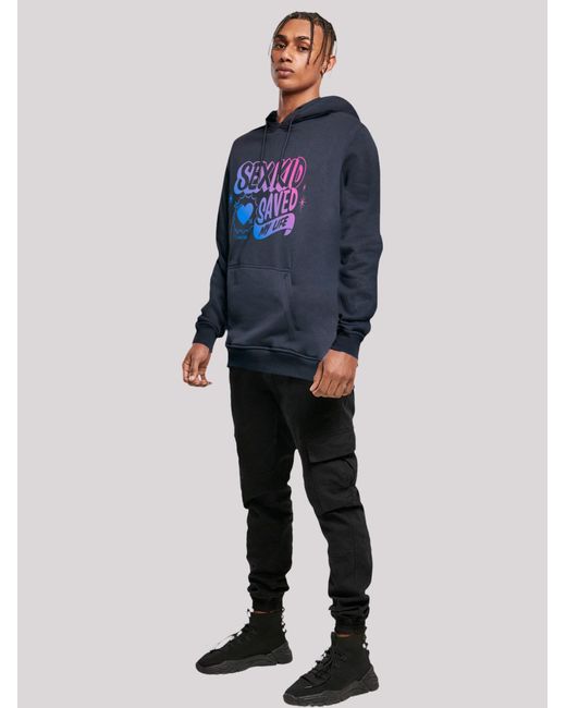 F4NT4STIC Sweatshirt Sex Education Netflix Tv Series in Blue für Herren