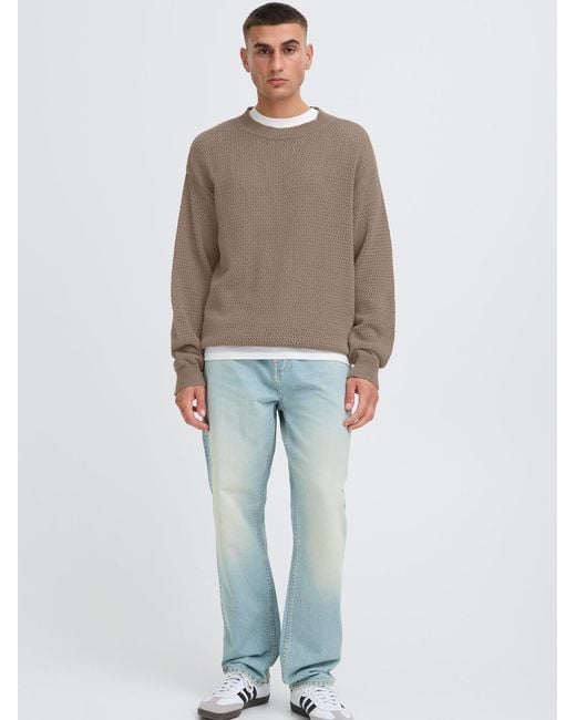 Solid Pullover Sdtysonio in Brown für Herren