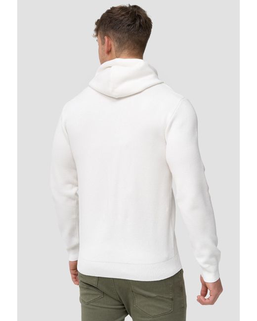 INDICODE Pullover Longview in White für Herren