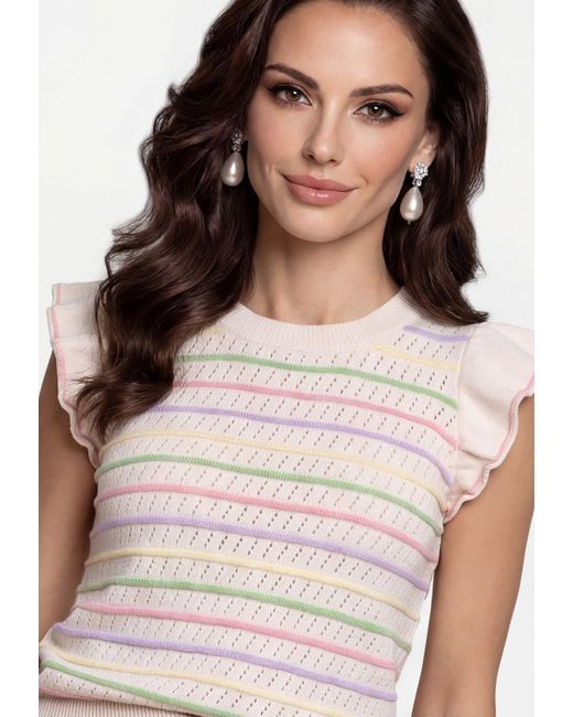 faina White Pullover