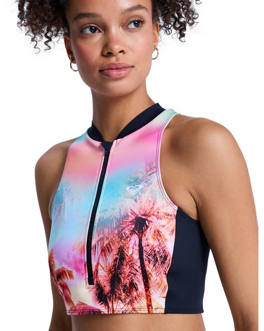 Roxy Red Bikinitop Pro Surf