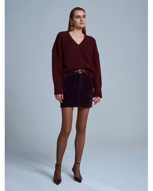 Dilvin Red Pullover Pullover