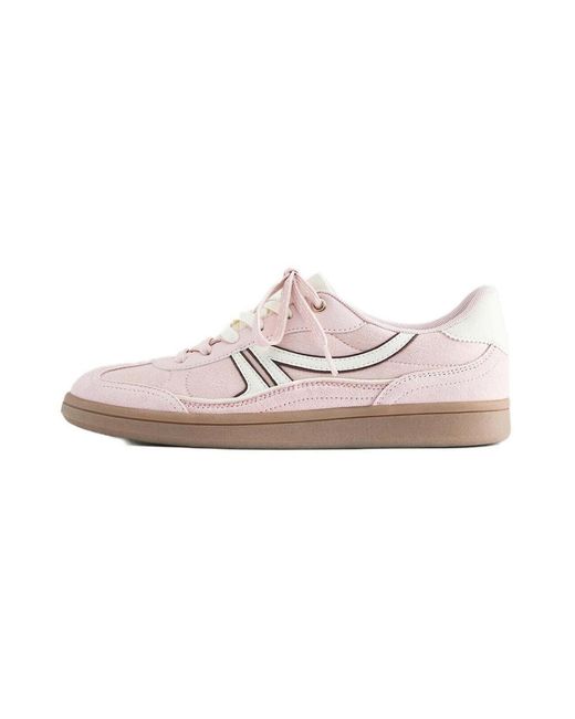 Pull&Bear Pink Sneaker Bamba