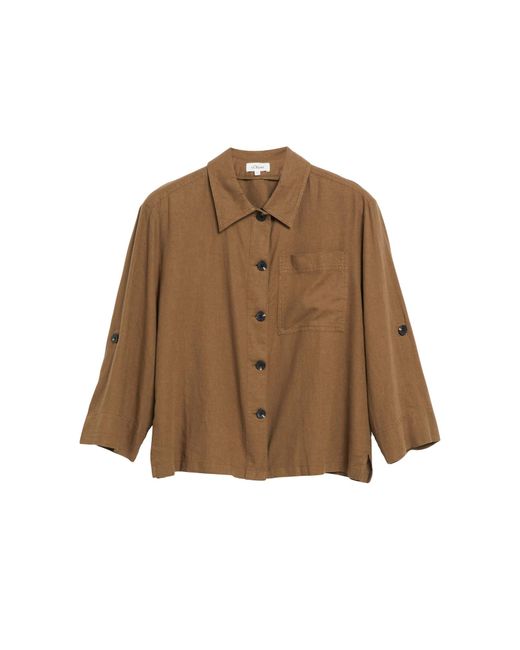 S.oliver Brown Bluse