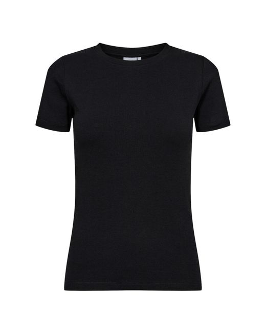 Numph Black T-Shirt Nuriley