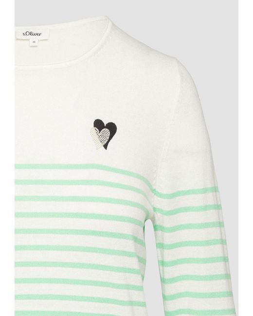 S.oliver Green Oliver Pullover