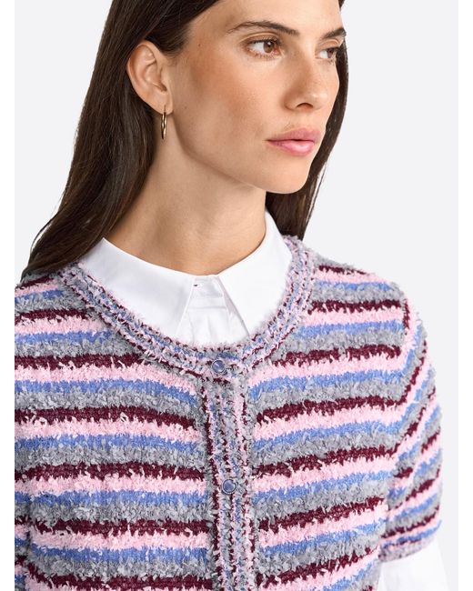 Rich & Royal Purple Strickjacke