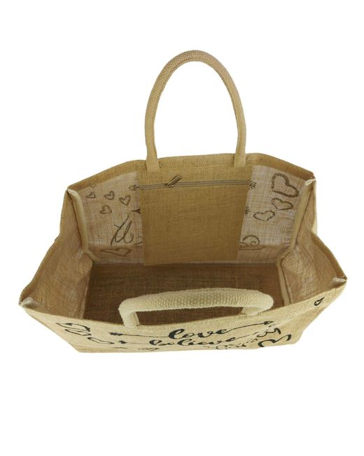 DOMELO Metallic Strandtasche