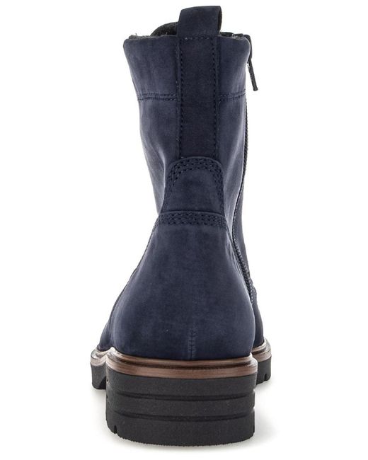 Gabor Blue Schnürstiefelette