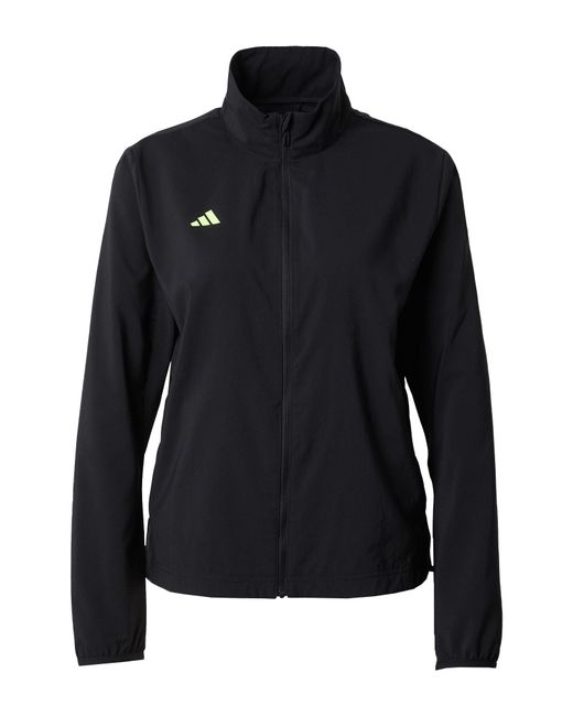 Adidas Originals Black Sportjacke 'adizero essentials'