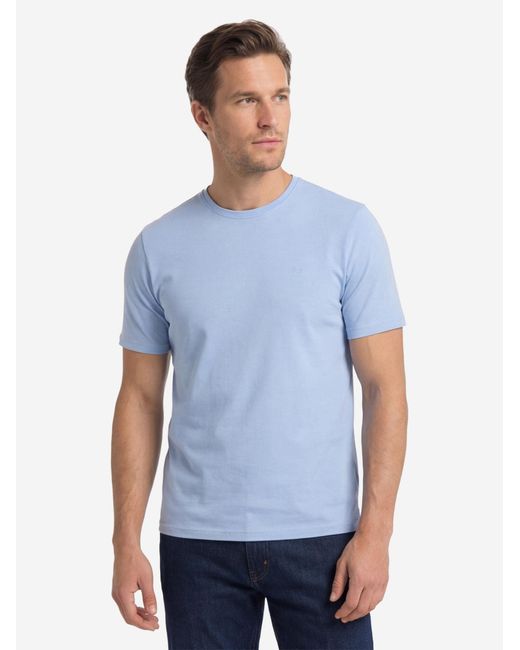 Redmond Shirt Basic in Blue für Herren