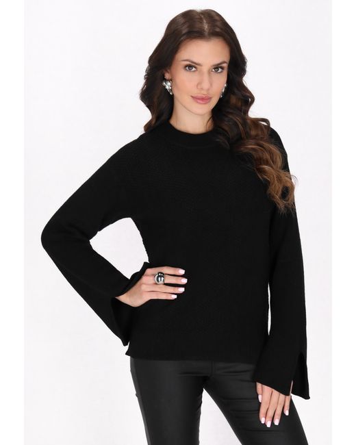 faina Black Pullover