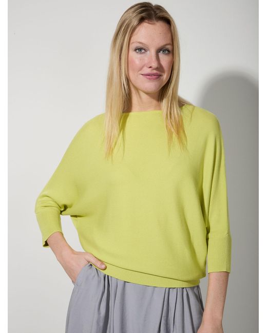 MORE&MORE Yellow Pullover