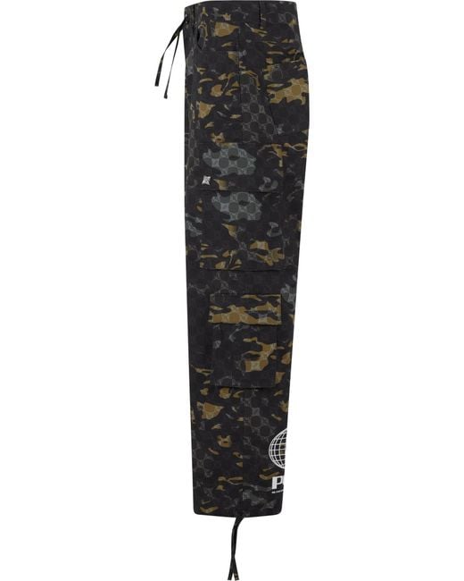 Pequs Hose Aether in Black für Herren