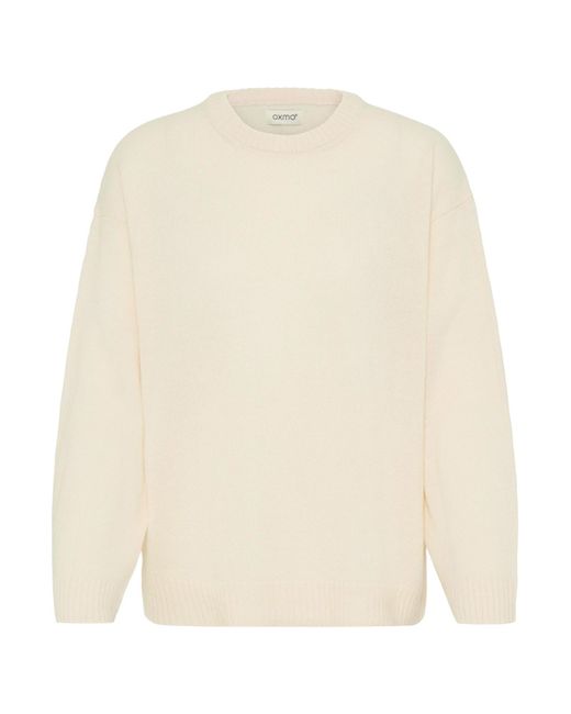 Oxmo White Strickpullover