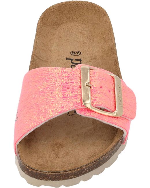 Palado by Sila Sahin Pink Pantolette 'Malta Egs Disco'