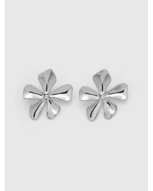 EDITED Metallic Ohrring Flores