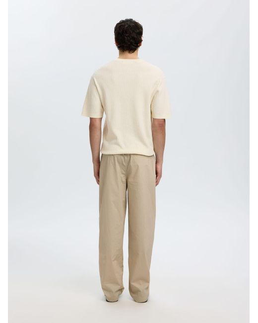 SELECTED Pullover in Natural für Herren