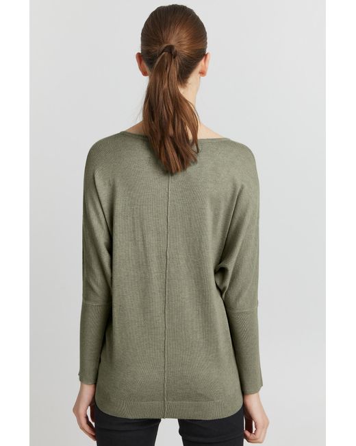 Oxmo Green Strickpullover 'herdis'
