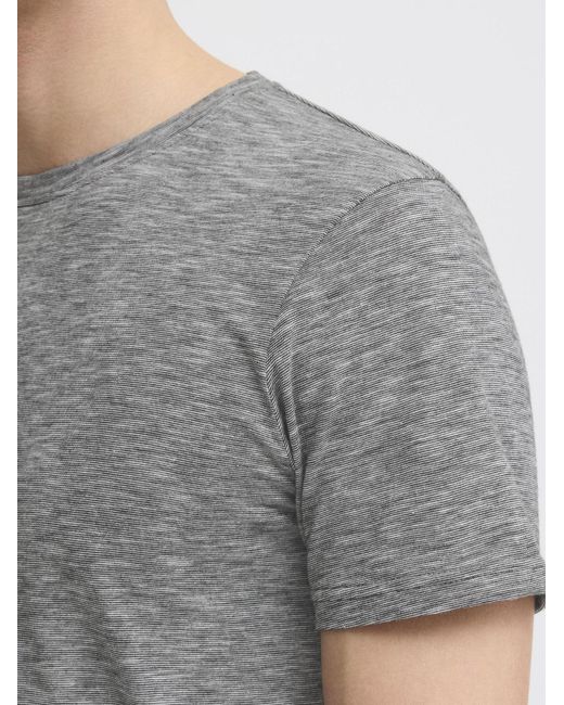 Solid Shirt Figos in Gray für Herren