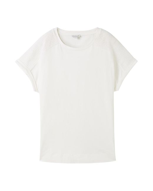 Tom Tailor White T-shirt