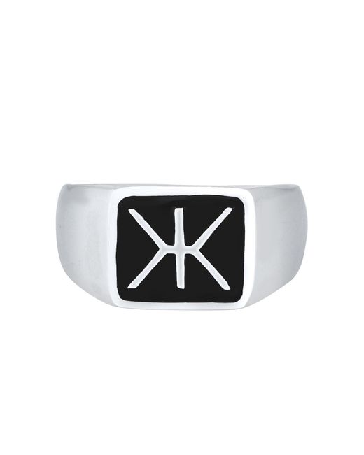 Kuzzoi Ring Siegelring in Multicolor für Herren
