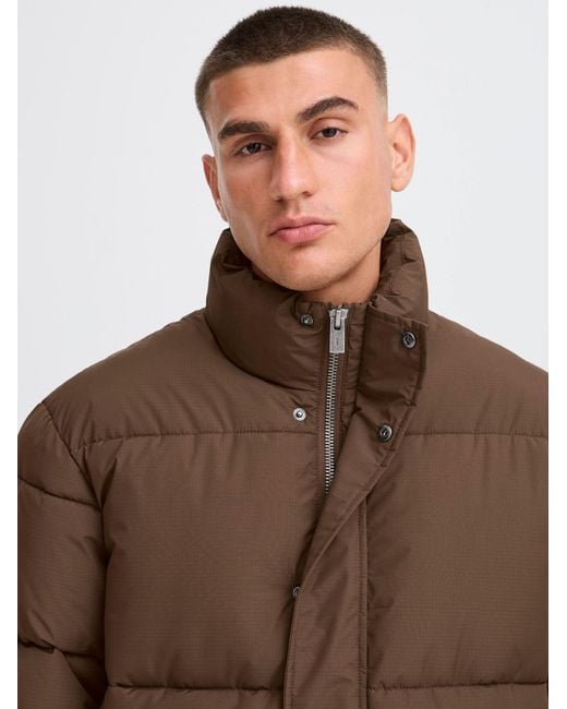 Solid Steppjacke Sdroy Puffer in Brown für Herren