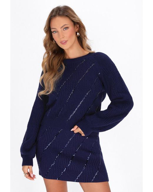 faina Blue Pullover