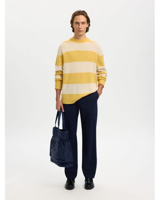 SELECTED Pullover in Yellow für Herren