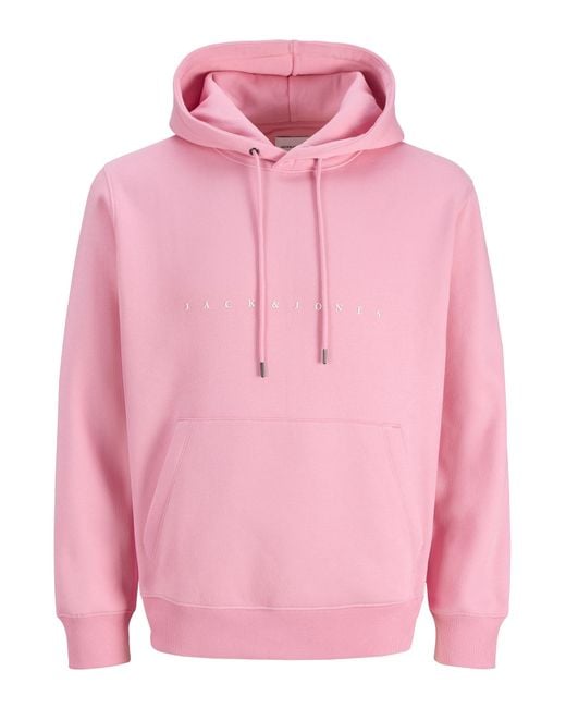 Jack & Jones Sweatshirt Jjestar in Pink für Herren