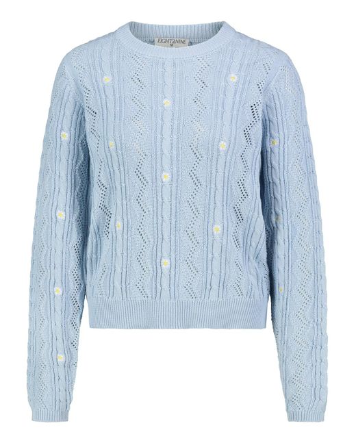 EIGHT2NINE Blue Pullover