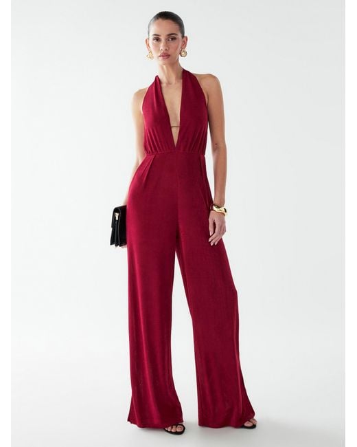 BWLDR Red Jumpsuit Mel