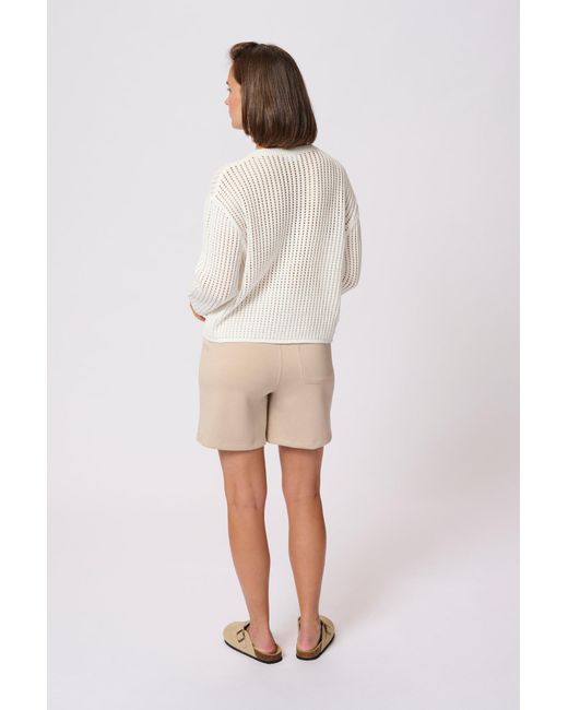 Kaffe White Pullover Kasolar