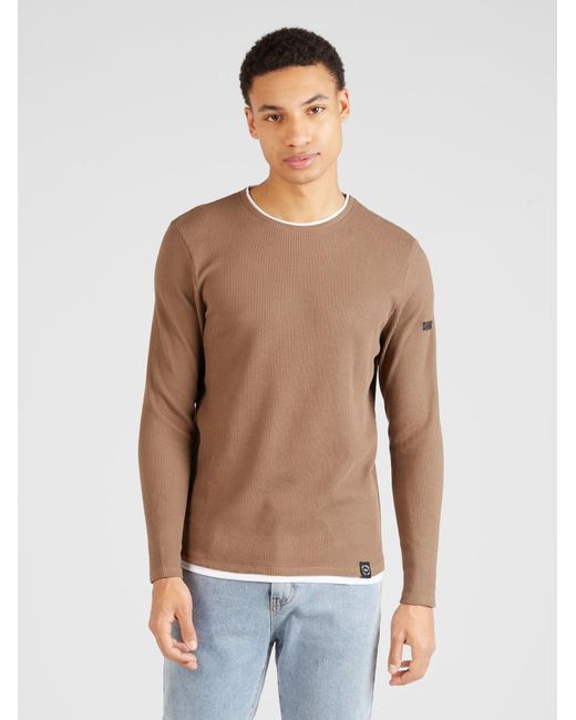 Key Largo Pullover Stefano in Brown für Herren