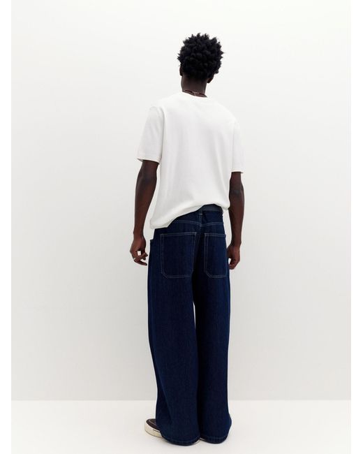 Pull&Bear Pullover in White für Herren