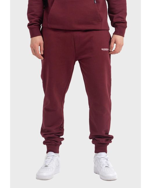 Oldskull Hose Basic Osk in Red für Herren