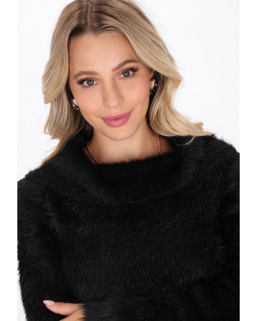 faina Black Pullover