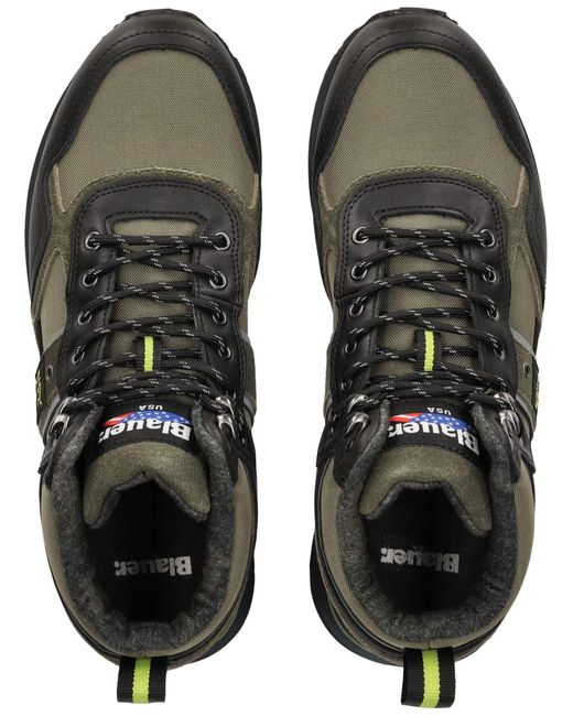 Blauer Sneaker in Black für Herren
