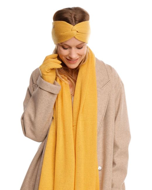 Fraas Yellow Fingerhandschuhe