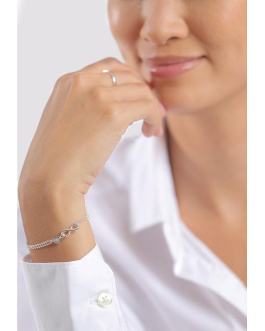 Elli Jewelry Metallic Armband Herz