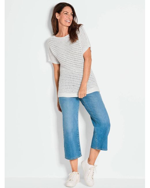 Goldner White Pullover