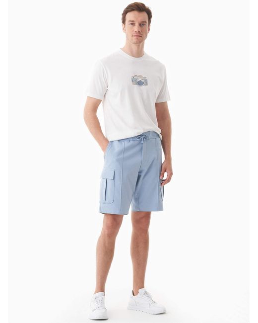 ORGANICATION Shorts in Blue für Herren