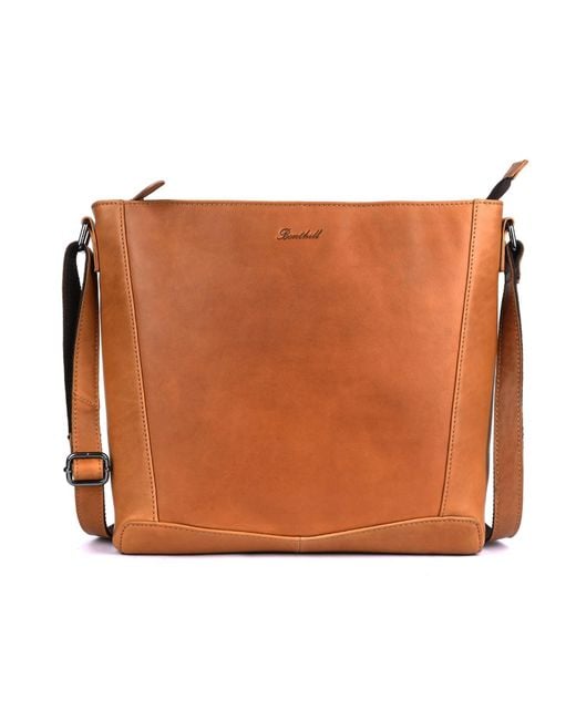 Benthill Brown Schultertasche
