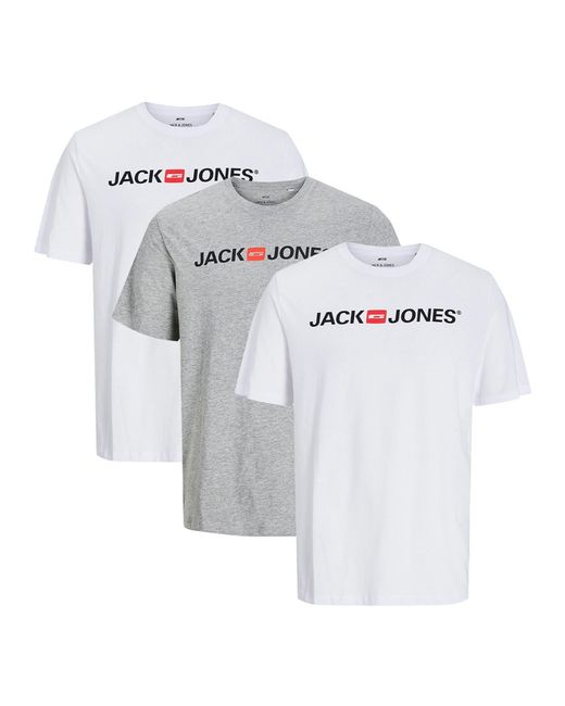 Jack & Jones Shirt Basic in White für Herren