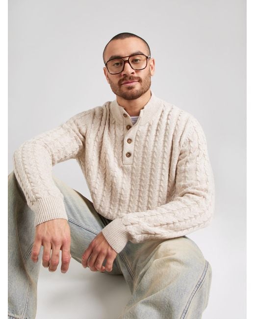 Fynch-Hatton Pullover in White für Herren