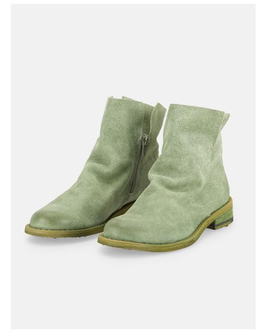 Felmini Green Ankle Boots