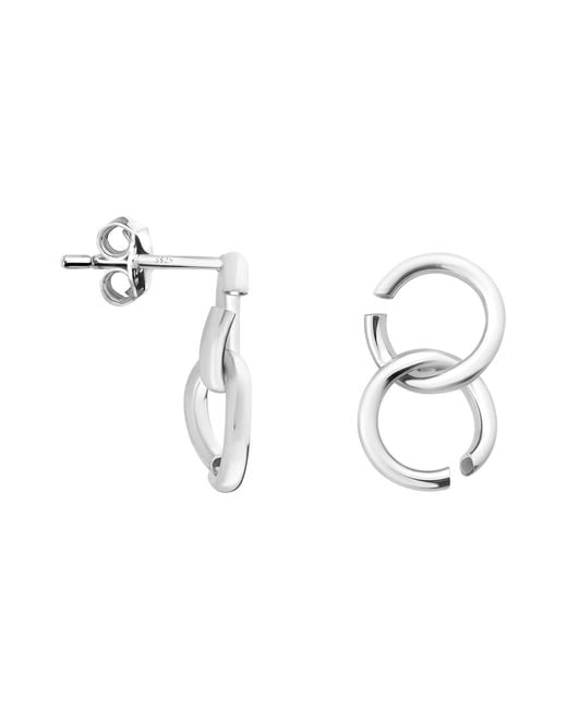 Sofia Milani Metallic Ohrringe Circles