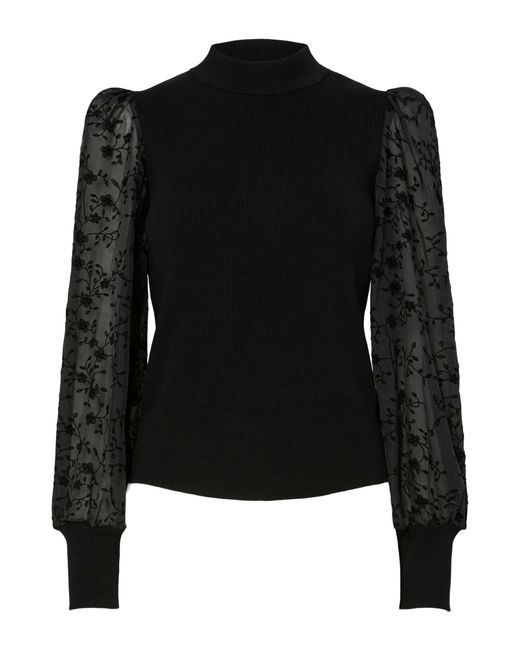 Y.A.S Black Pullover Dotme