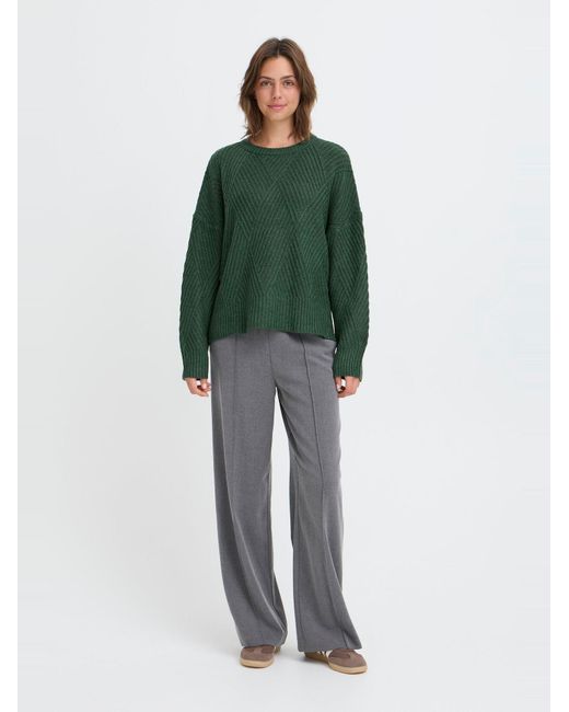 Oxmo Green Strickpullover Oxibomma